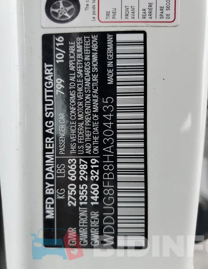 WDDUG8FB8HA304435 Photo# 12