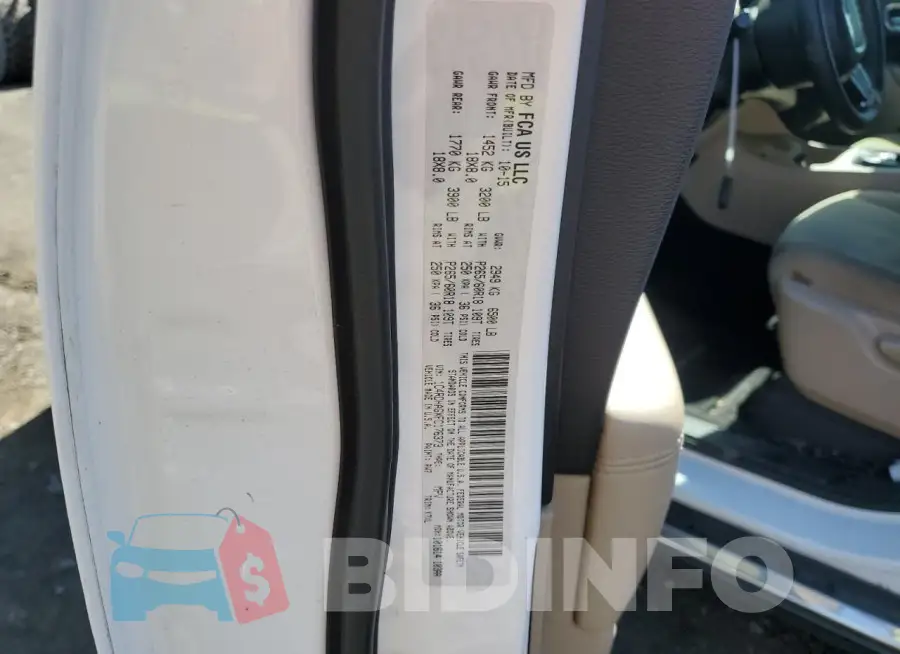 1C4RDHAGXFC176373 Photo# 12