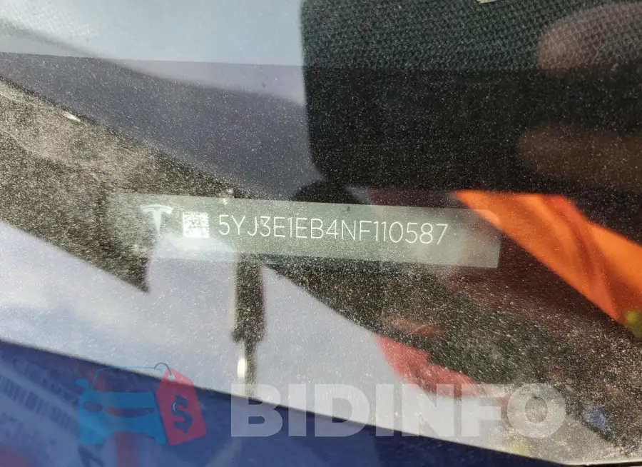 5YJ3E1EB4NF110587 Photo# 12