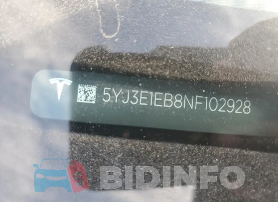 5YJ3E1EB8NF102928 Photo# 12