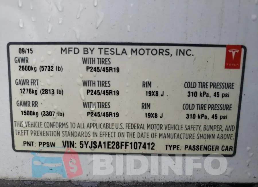 5YJSA1E28FF107412 Photo# 12