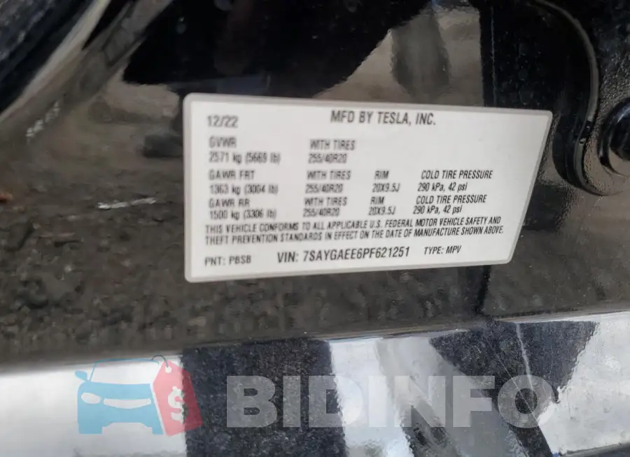 7SAYGAEE6PF621251 Photo# 14