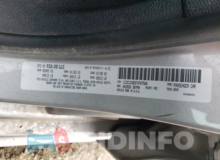 1C3CCCAB3FN707566 Photo# 12