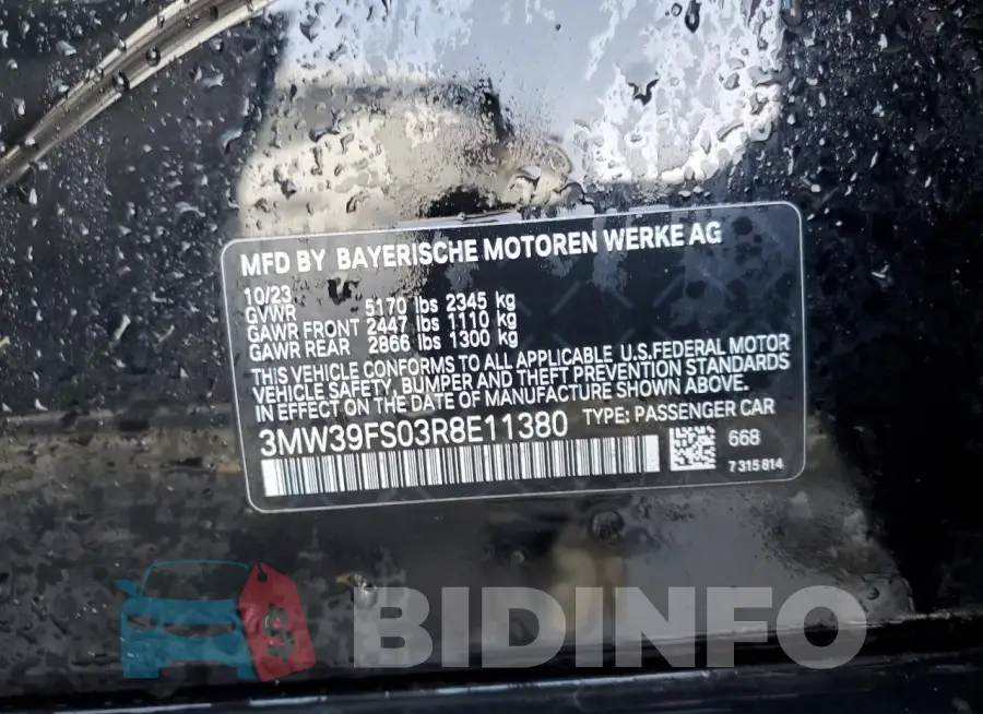 3MW39FS03R8E11380 Photo# 12