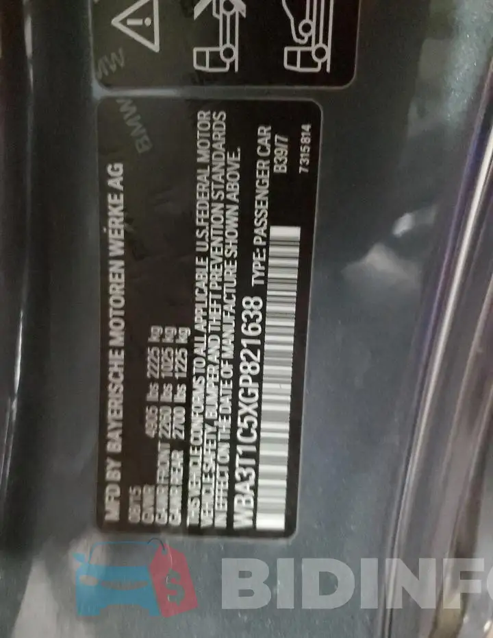 WBA3T1C5XGP821638 Photo# 13