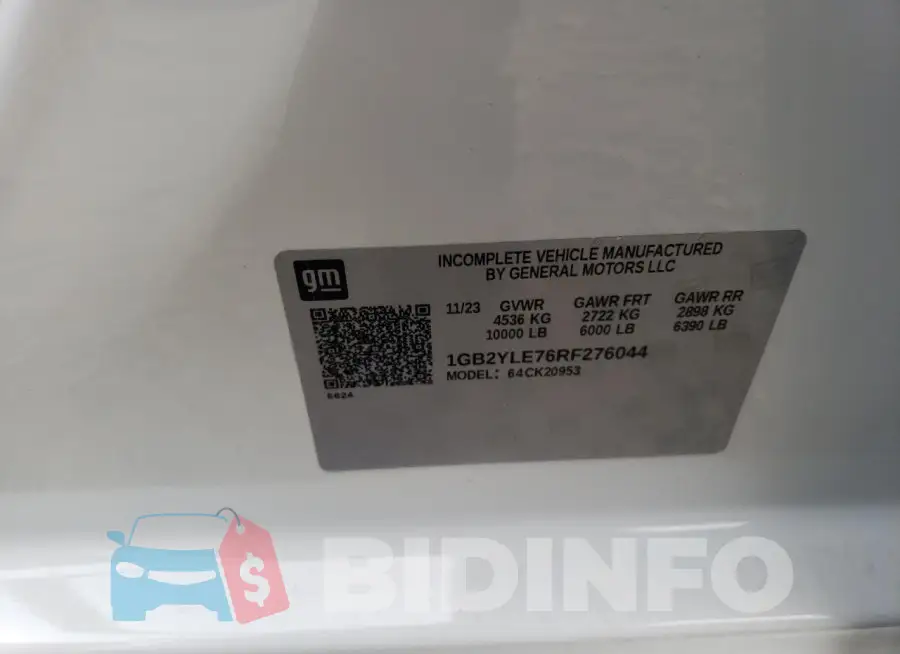1GB2YLE76RF276044 Photo# 12