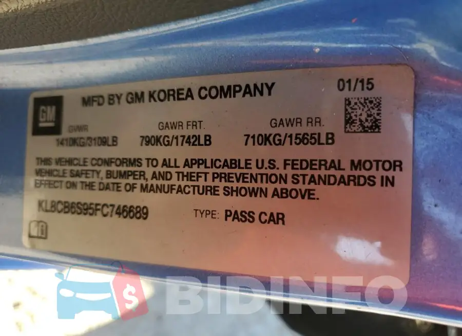 KL8CB6S95FC746689 Photo# 12