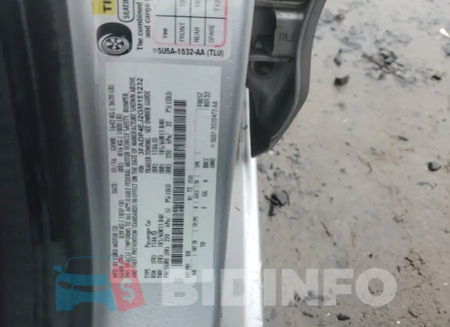 3FADP4EJ2GM151232 Photo# 12