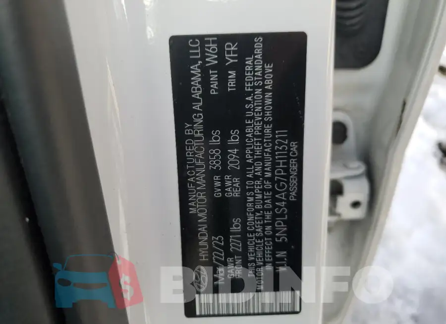 5NPLS4AG7PH113211 Photo# 12