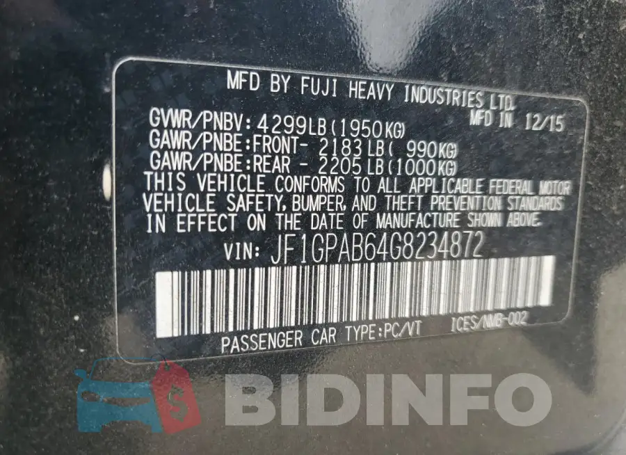 JF1GPAB64G8234872 Photo# 12