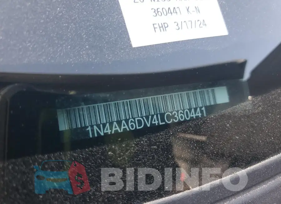 1N4AA6DV4LC360441 Photo# 12