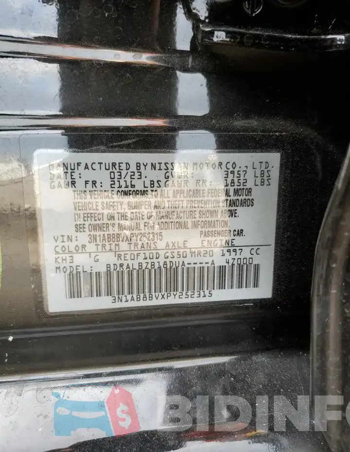 3N1AB8BVXPY252315 Photo# 12