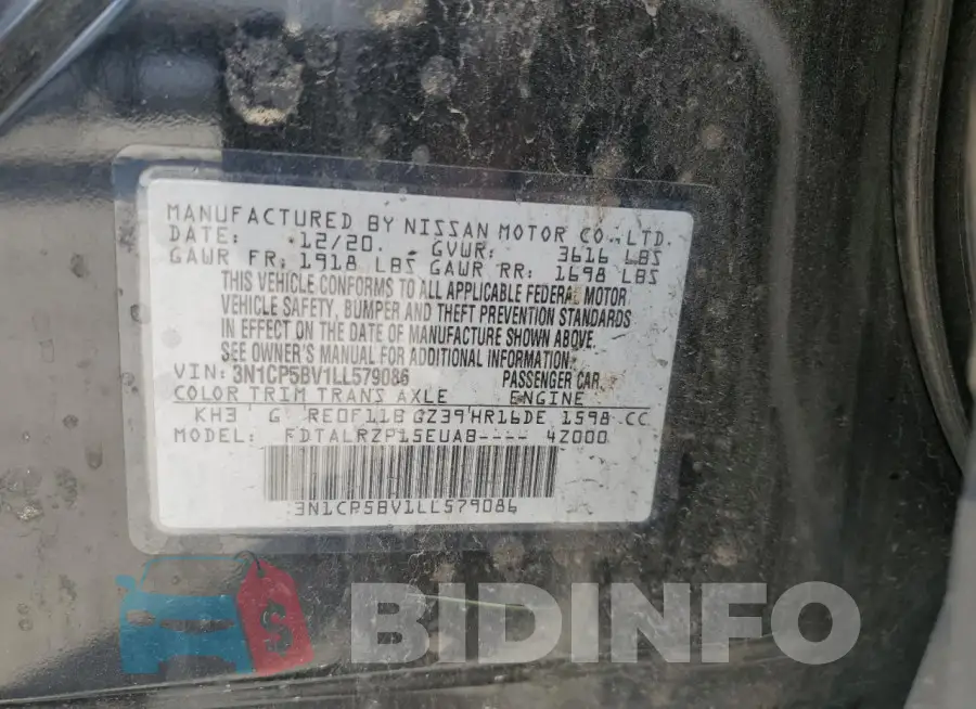 3N1CP5BV1LL579086 Photo# 12