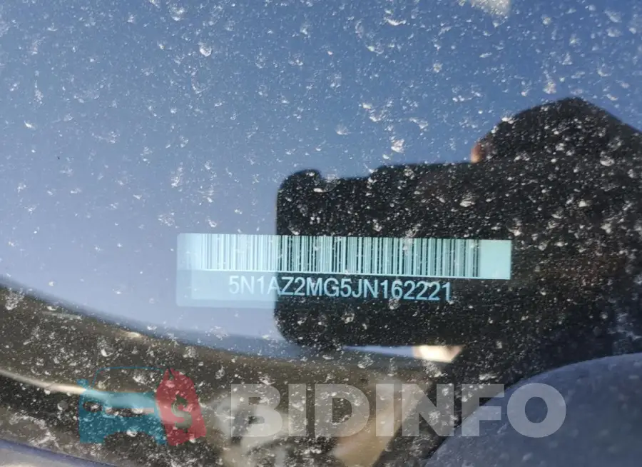 5N1AZ2MG5JN162221 Photo# 14