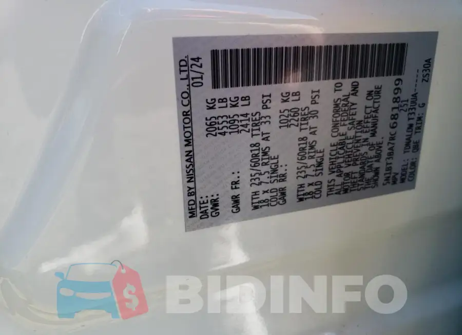 5N1BT3BA7RC681899 Photo# 12