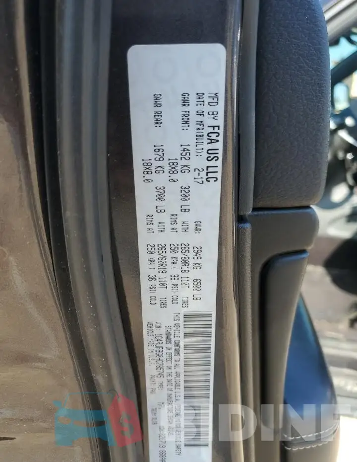 1C4RJFBG0HC785745 Photo# 12