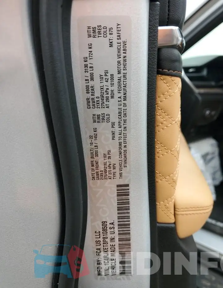 1C4RJKET8P8108509 Photo# 14