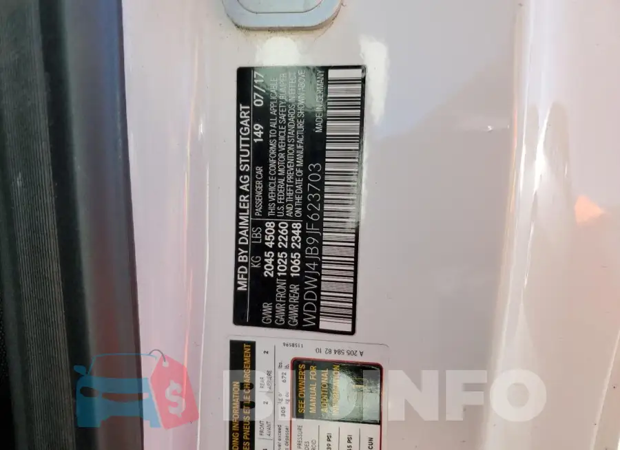 WDDWJ4JB9JF623703 Photo# 12