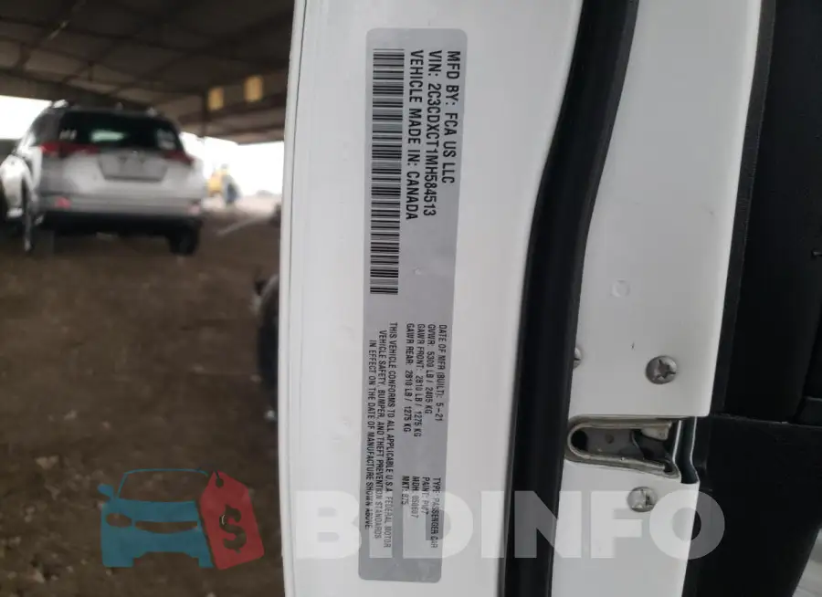 2C3CDXCT1MH584513 Photo# 12