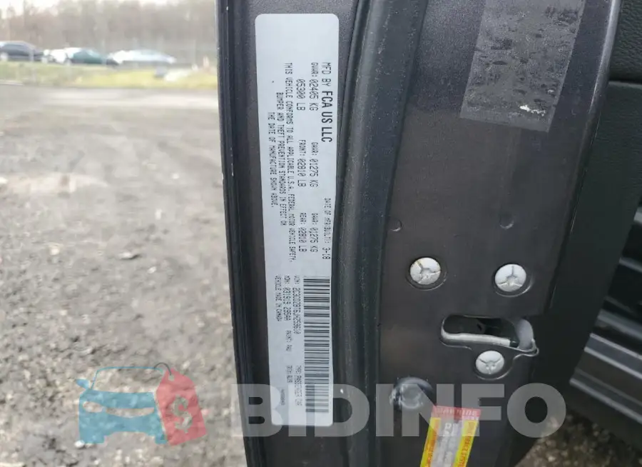 2C3CDZBT6JH259610 Photo# 12