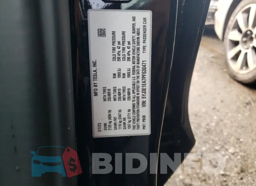 5YJ3E1EA7PF630471 Photo# 12