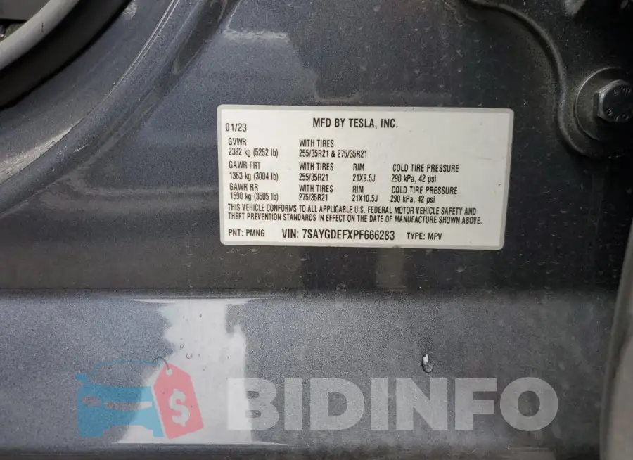 7SAYGDEFXPF666283 Photo# 13