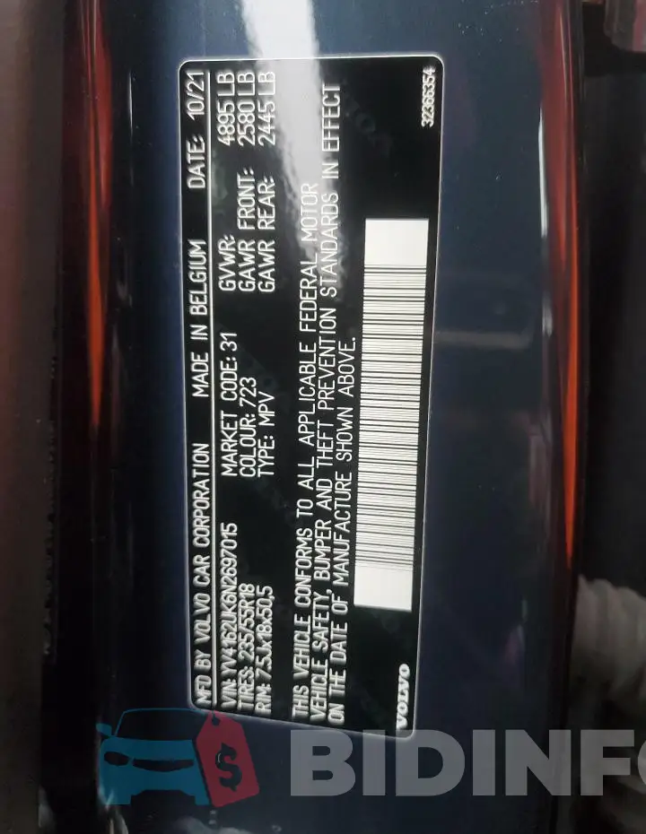 YV4162UK6N2697015 Photo# 12