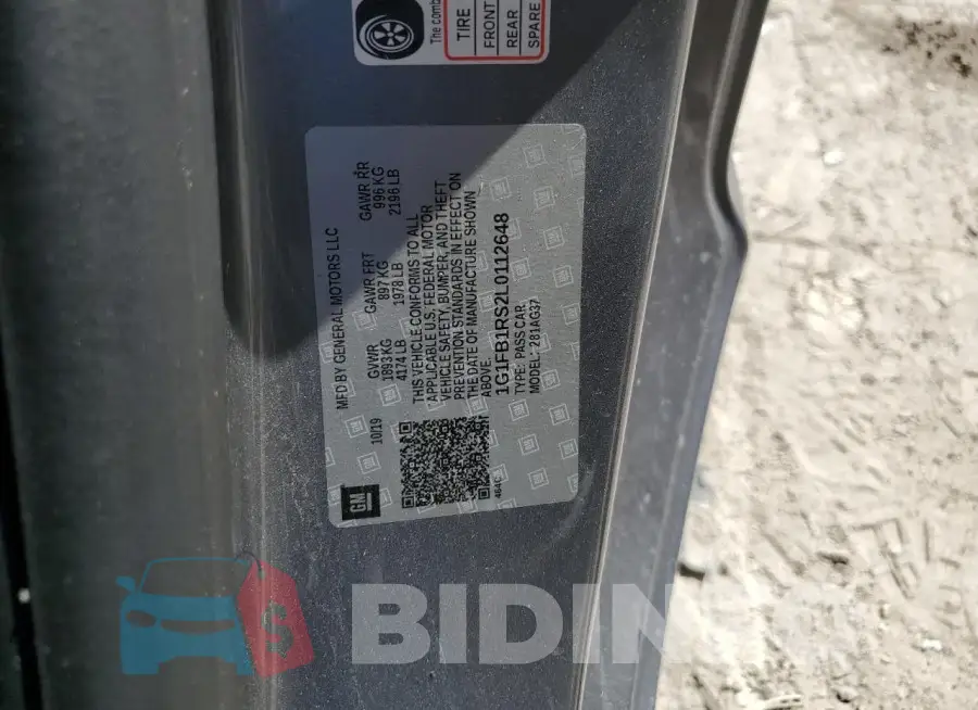 1G1FB1RS2L0112648 Photo# 12