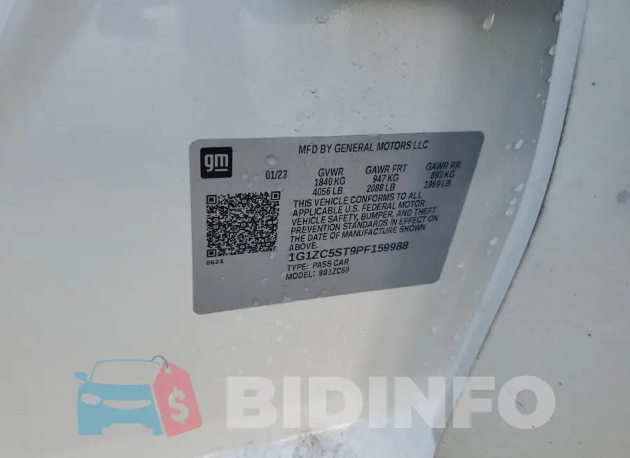 1G1ZC5ST9PF159988 Photo# 13