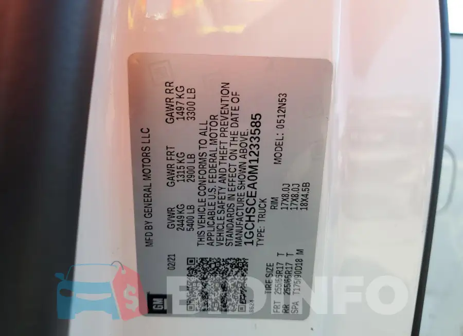 1GCHSCEA0M1233585 Photo# 12