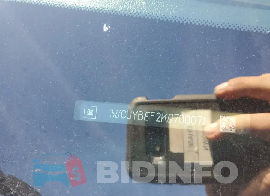 3GCUYBEF2KG700071 Photo# 13