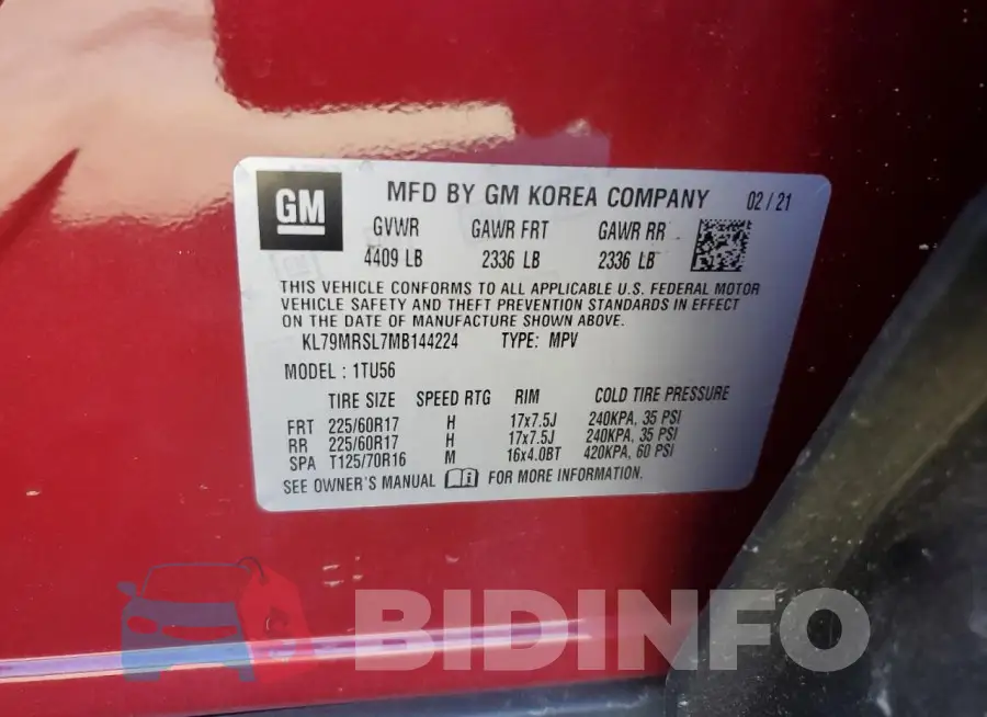 KL79MRSL7MB144224 Photo# 12