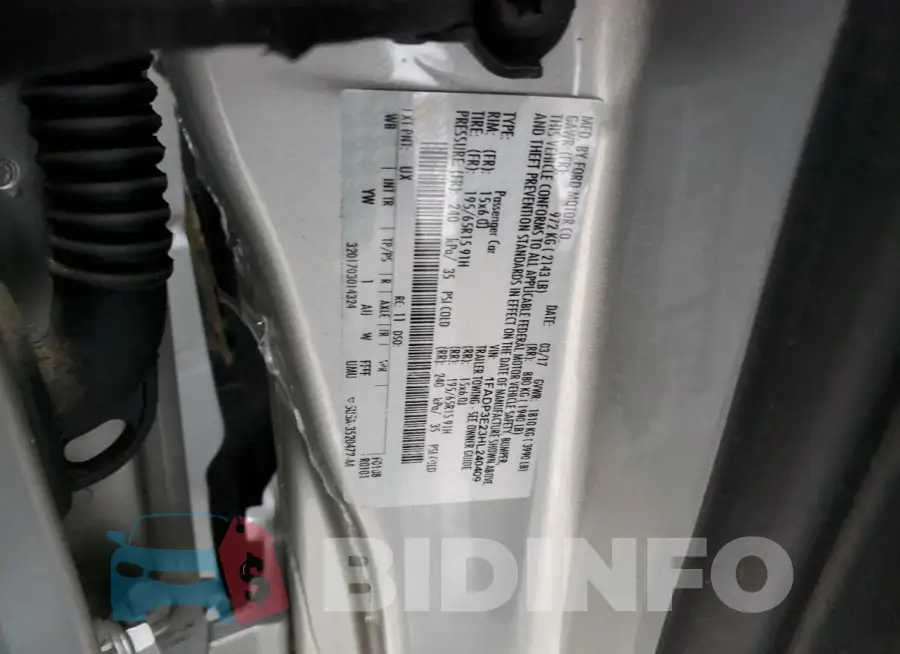 1FADP3E23HL240409 Photo# 12
