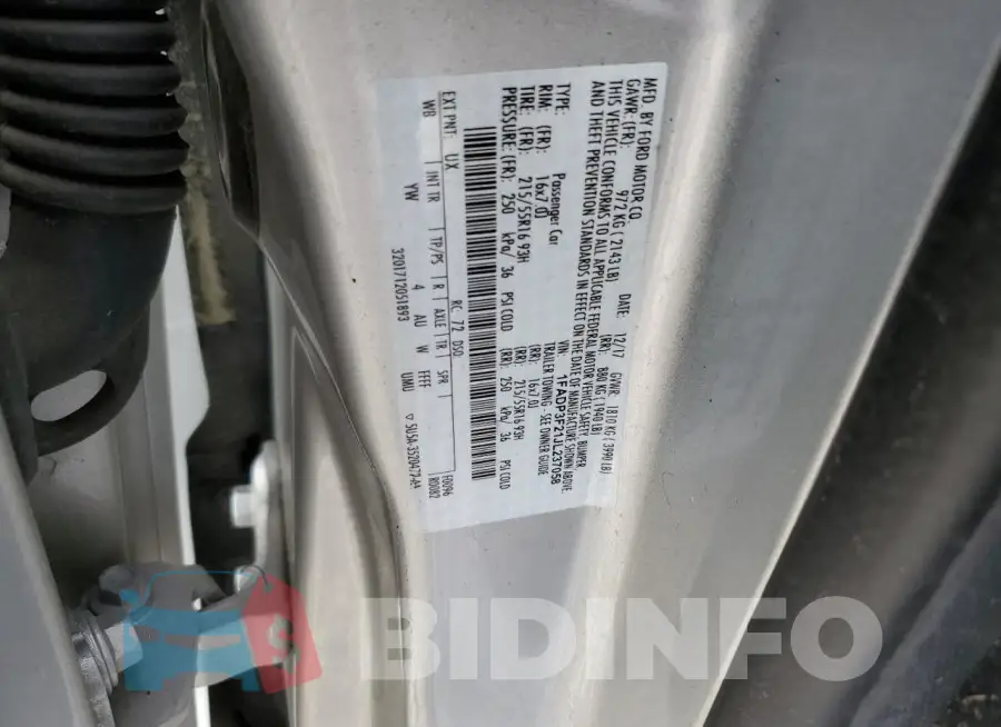 1FADP3F21JL237058 Photo# 12