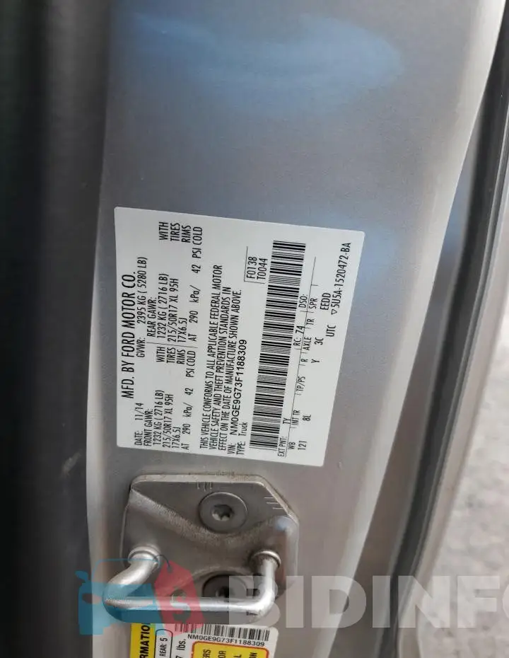 NM0GE9G73F1188309 Photo# 13