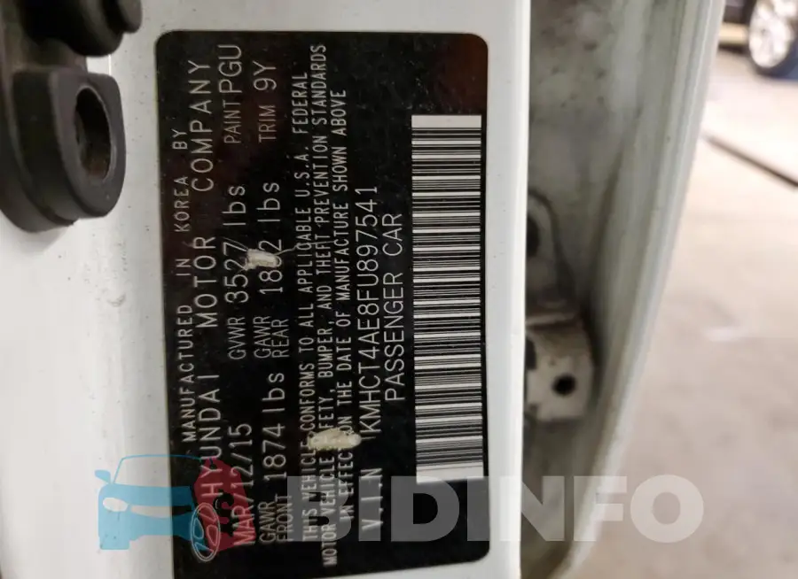 KMHCT4AE8FU897541 Photo# 12