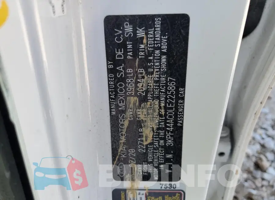 3KPF44AC0LE225867 Photo# 13