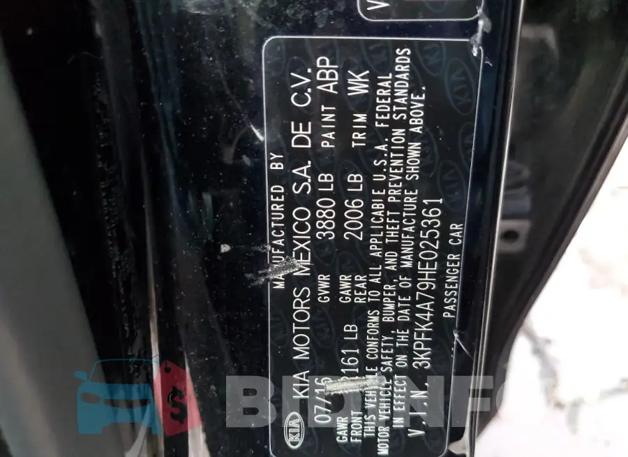 3KPFK4A79HE025361 Photo# 12