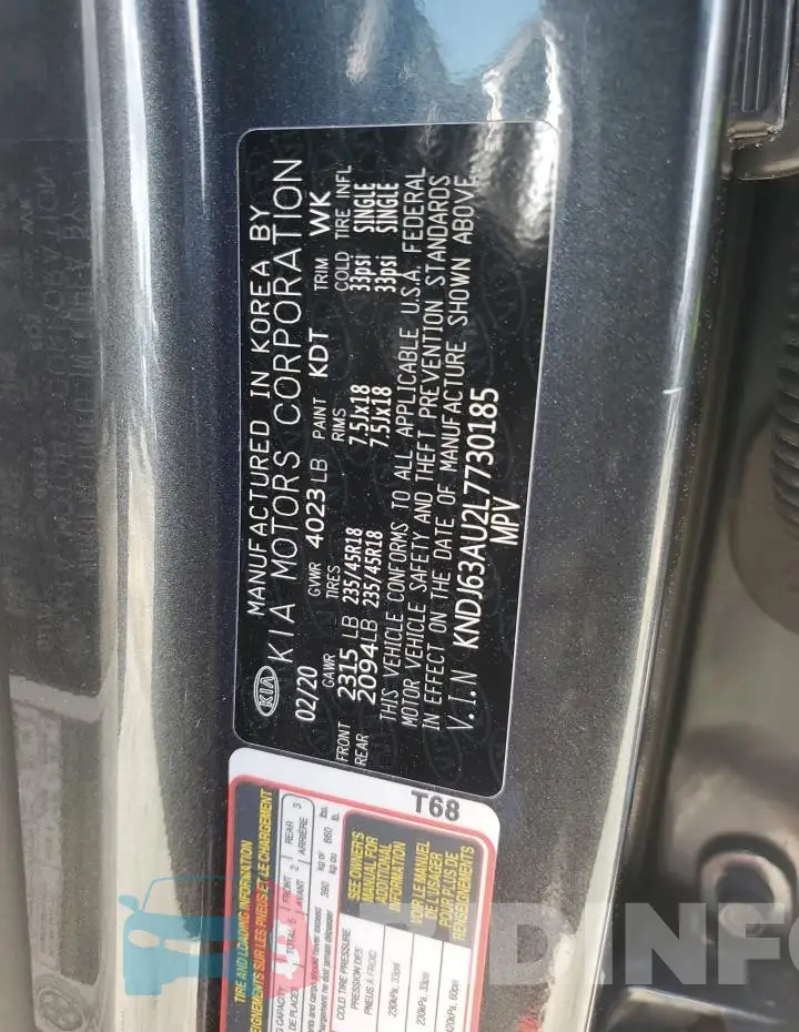 KNDJ63AU2L7730185 Photo# 12