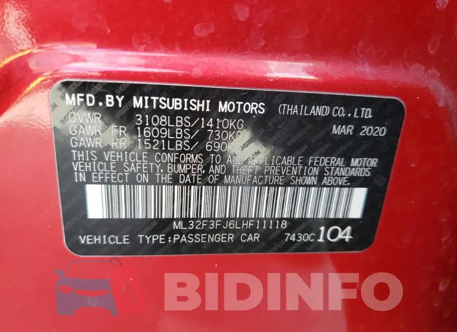 ML32F3FJ6LHF11118 Photo# 12
