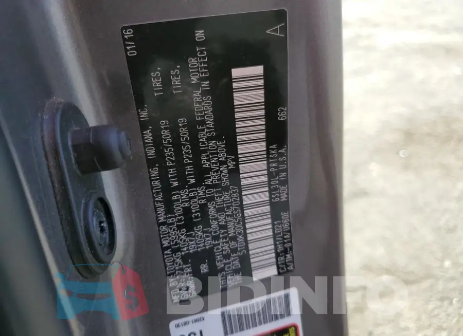 5TDXK3DC5GS702837 Photo# 12