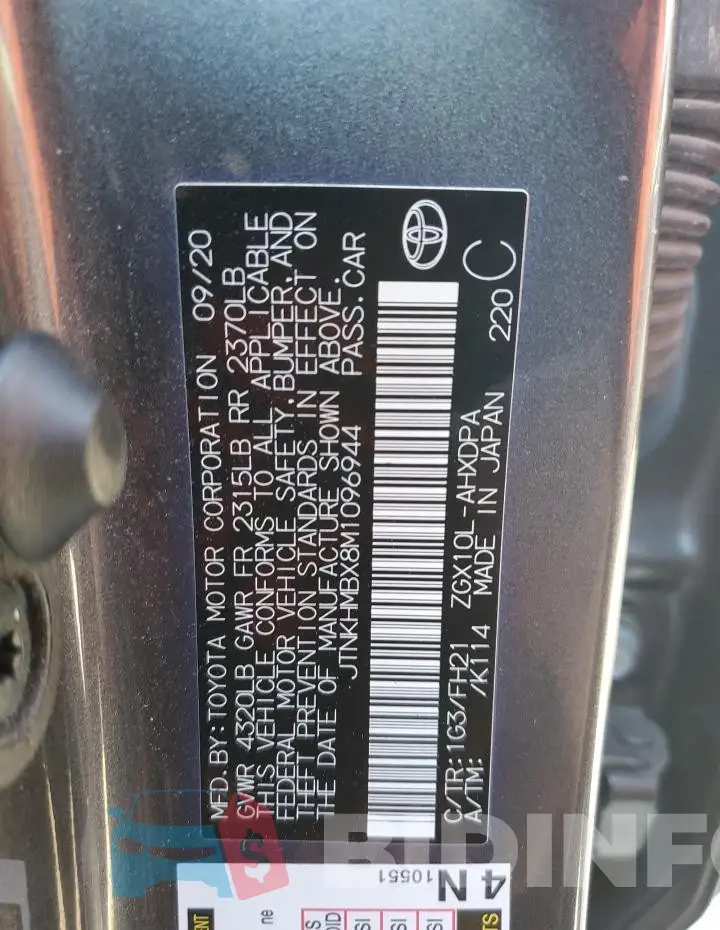 JTNKHMBX8M1096944 Photo# 12