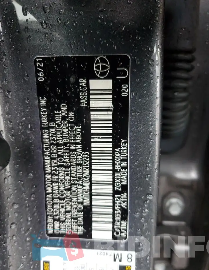 NMTKHMBX2MR132293 Photo# 12