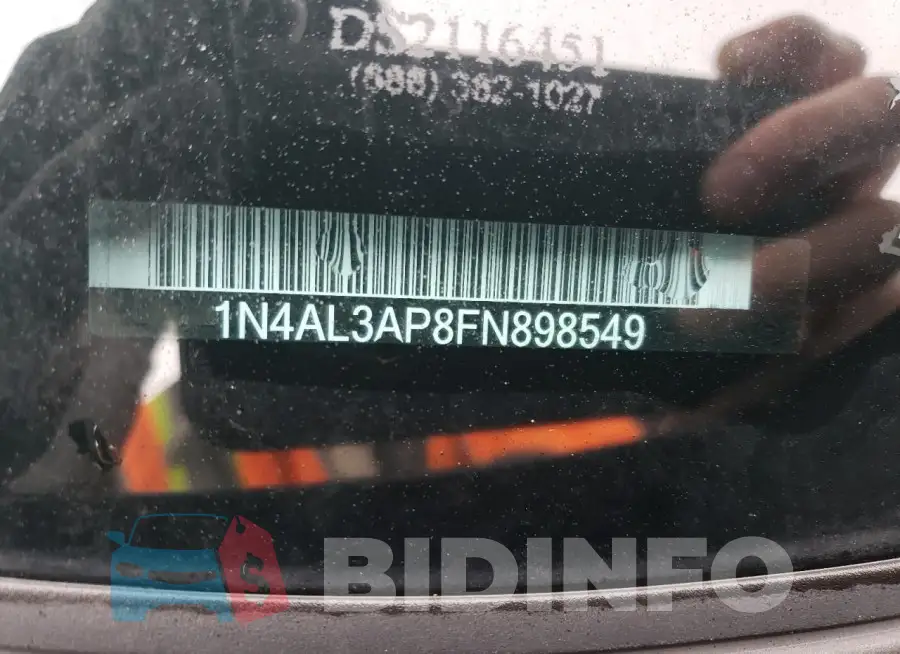 1N4AL3AP8FN898549 Photo# 12