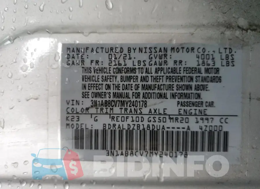 3N1AB8CV7MY240178 Photo# 12
