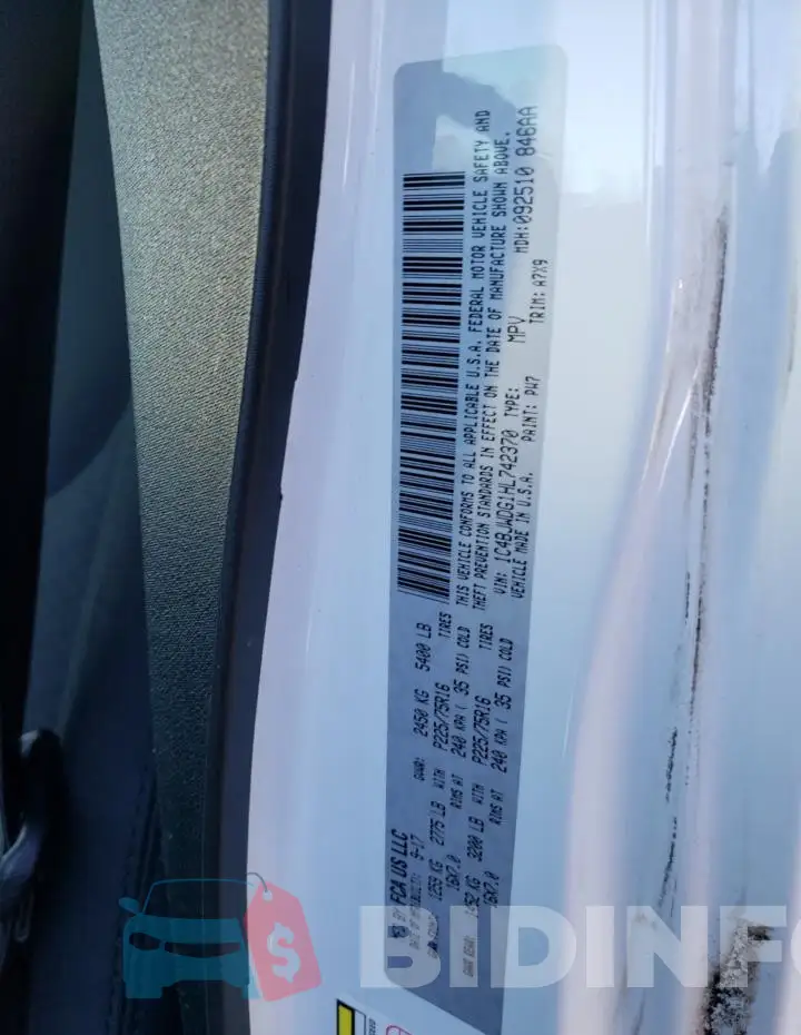 1C4BJWDG1HL742370 Photo# 13