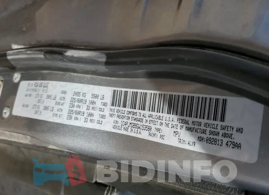 1C4PJMDB9GW153580 Photo# 12