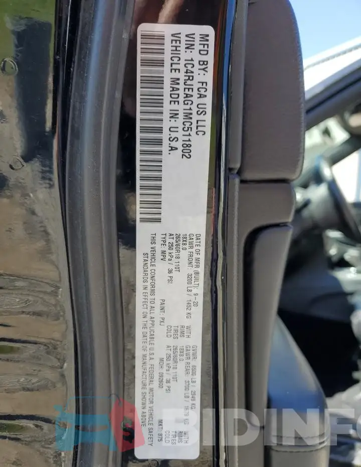 1C4RJEAG1MC511802 Photo# 14