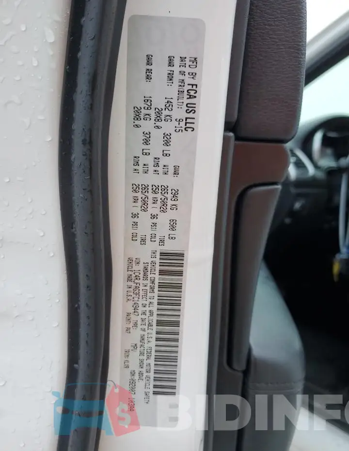 1C4RJFAG3FC149447 Photo# 13