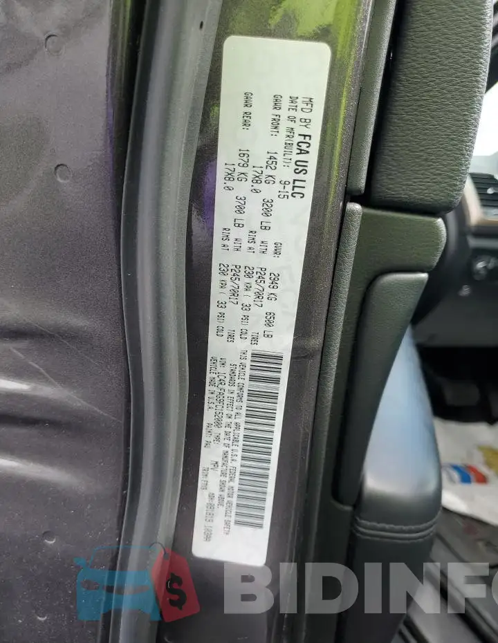 1C4RJFAG9FC152000 Photo# 13